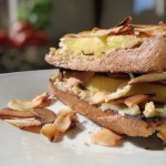 Toast w Ginger & Vanilla Peanut Butter, Pineapple & Toasted Coconut Flakes